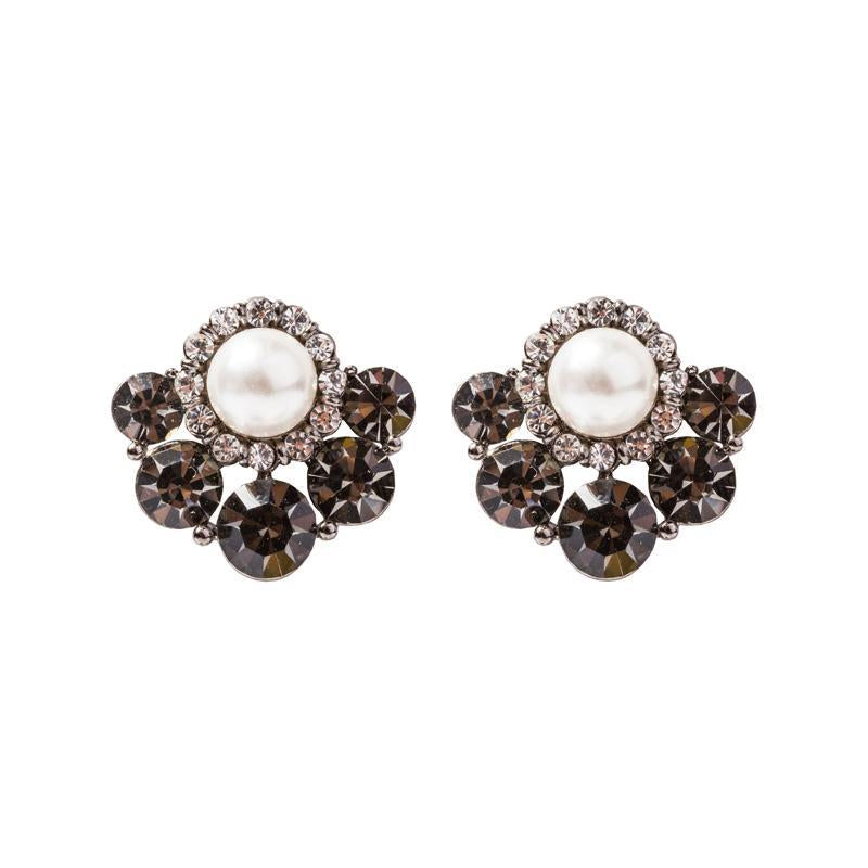 Crystal Swarovski Fan Earrings