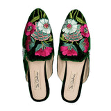 Velvet Garden Slipper