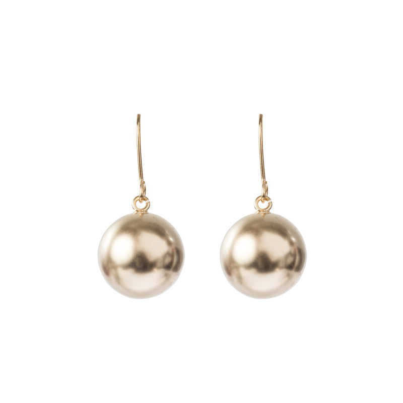 Metallic Ball Earrings