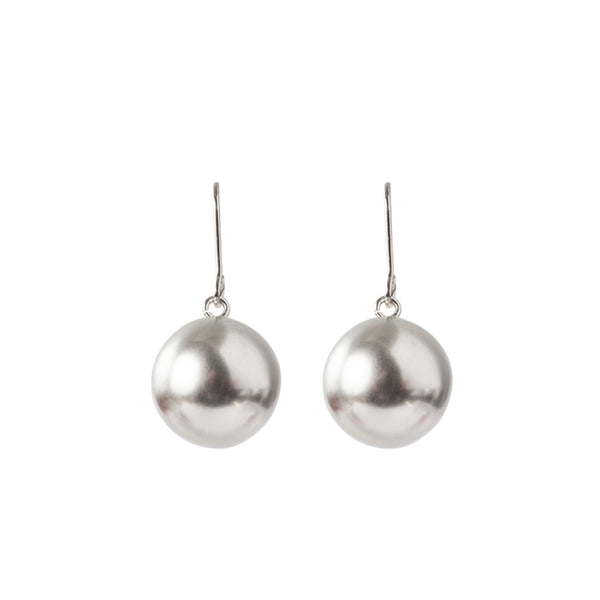 Metallic Ball Earrings