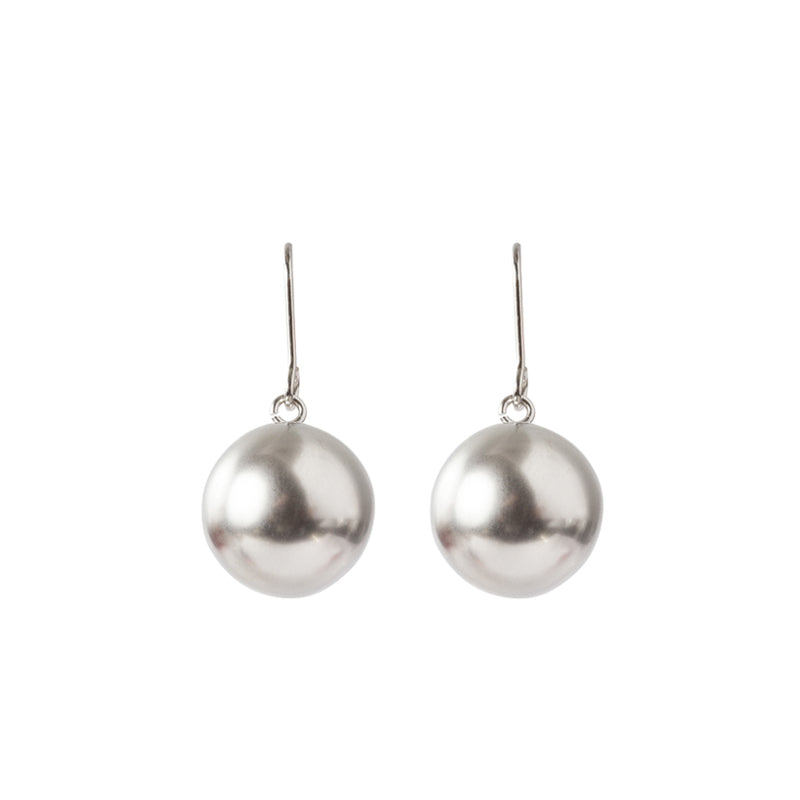 Metallic Ball Earrings