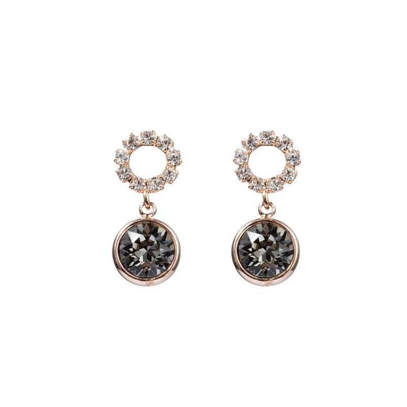 Jewelled Crystal Drop Earrings