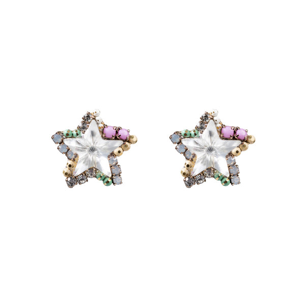 Pastel Star Studs