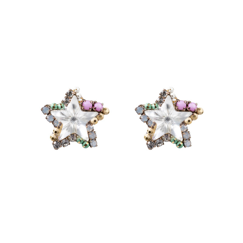 Pastel Star Studs