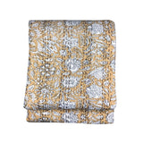 Cotton Bed Cover in Mint