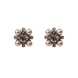 Pearl Cluster Earrings