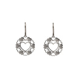 Wreath Heart Earrings