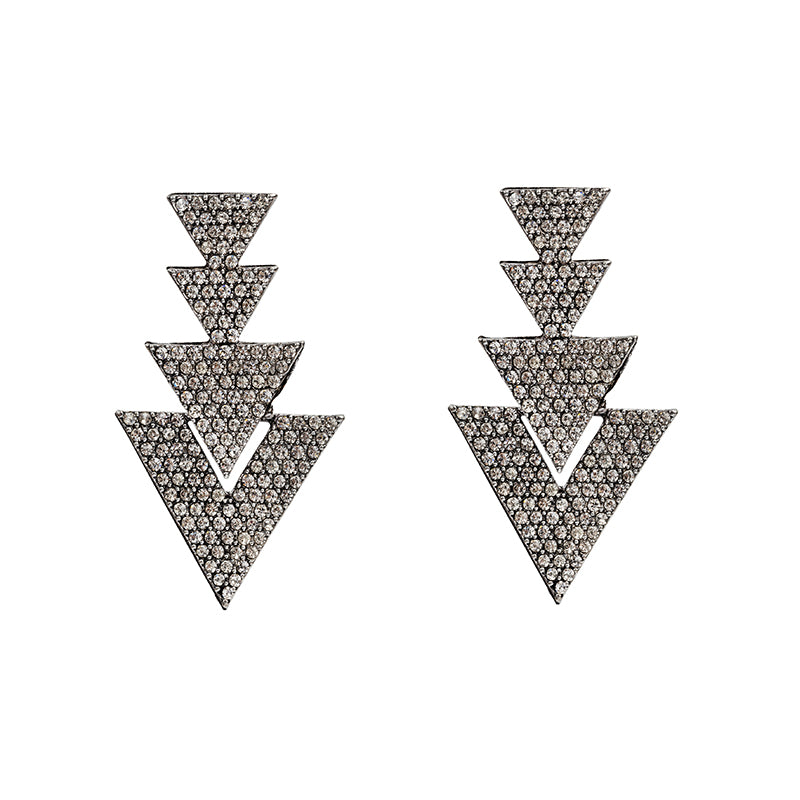 Diamanté Lightening Earrings