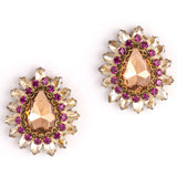 Deepa Gurnani Jewelled Stud Earrings