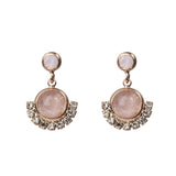 Swarowski Trimmed Drop Earrings