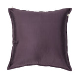 Silk Cushion Cover in Prune