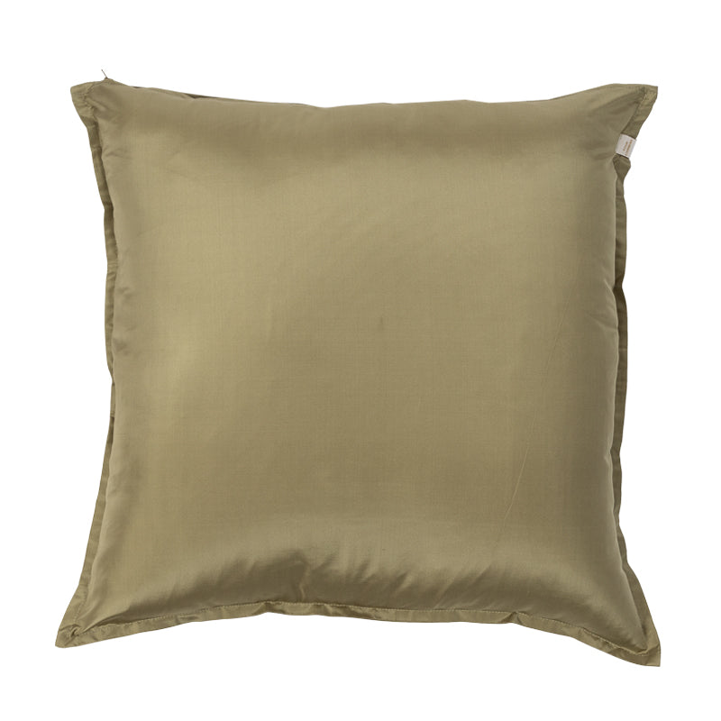 Silk Cushion Cover in Kingfisher