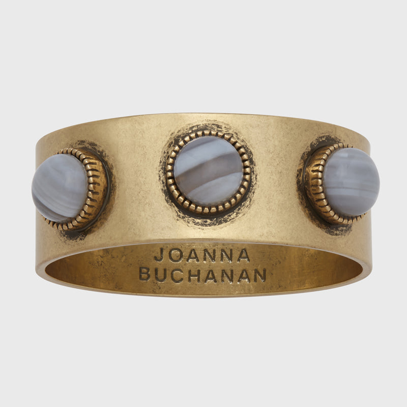 Joanna Buchanan Cabochon Napkin Rings in Agate