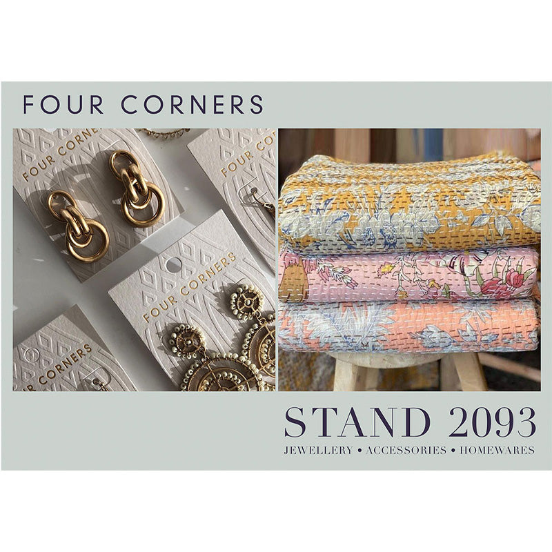 Cotton Bed Cover in Blush