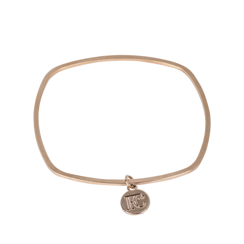 Dull Silver Stacker Bangles/ Set of Two