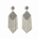 Deepa Gurnani Fringe Earrings