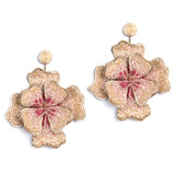 Deepa Gurnani Flower Earrings