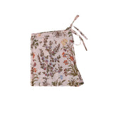 Cotton Shorts in Olive Flower